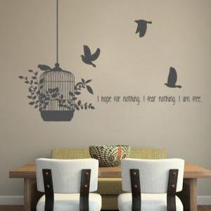 Wall Decal Quotes -Hope for Nothing..