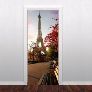 Door To Paris Wall Art Print Decoration Vinyl For..