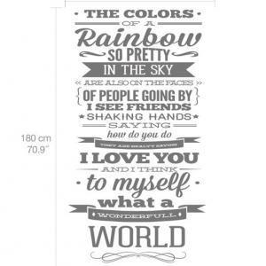 Wall Decal Quotes - Wonderful World Wall Decal..