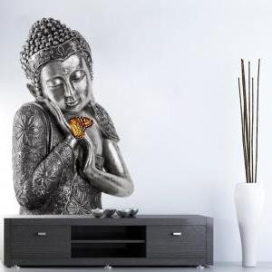 Buddha Wall Sticker Asian Home Decor Yoga..