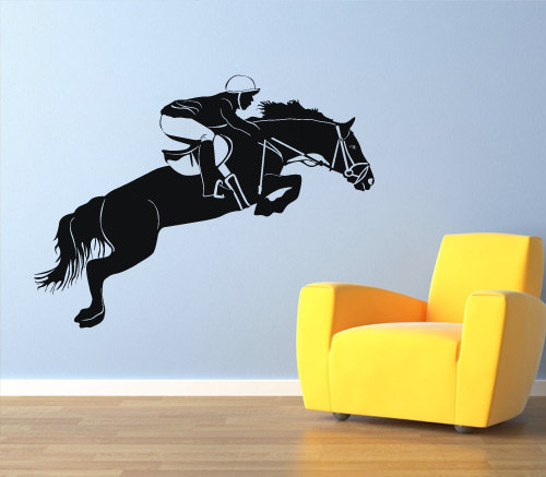 Horse Wall Art Vinyl Equestrian Sticker For Housewares